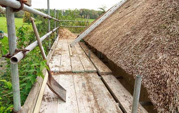 advantages of Ffynnon Ddrain thatch roofing