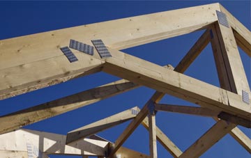Ffynnon Ddrain roof trusses for new builds and additions